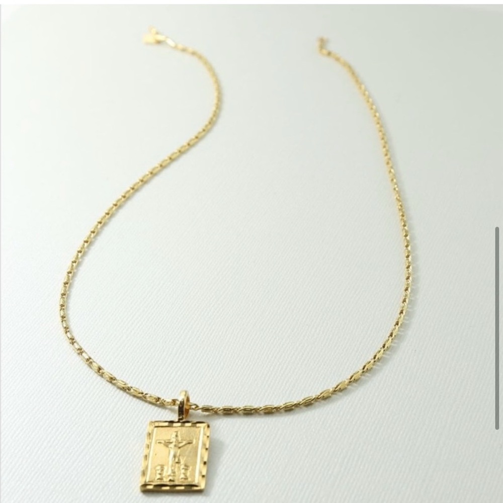♡ vanessa mooney the giovanni gold charm necklace